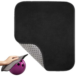 【送料無料】LYHMHAMY ボウリングタオル ボウリング用品 マイクロファイバータオル ボウリングシャミーマット ボウリングボールクリーナーは、ボウリングボールを汚れや油からきれいにし、