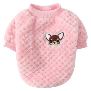 【送料無料】Jimjis 犬服 秋冬 犬 服 冬 サンゴベルベット フリース 犬の冬服 暖かい ペット服 厚い ドッグウェア パーカー 小中型犬 防寒 着脱簡単 抜け毛防止 ペット用品 ペット衣類 小型犬