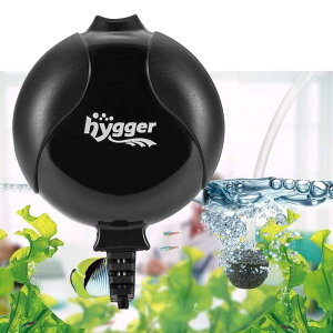 【送料無料】hygger エアーポンプ 小型水槽 420 ml/分 1.5W 静音 水槽 酸素ポンプ 空気ポンプ エアレーション 酸素提供 効率的 省エネ 小型エアーポンプ 観賞魚飼育 水族館アクセサリー
