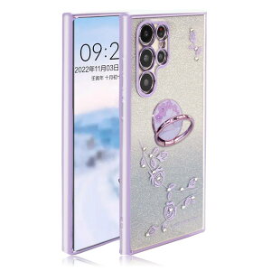 yzJOOBOY S22 Ultra P[X SC-52C SCG14 Ot NA LL bLH ԕ \tgP[X TPU ^  킢 Ռz uh MNV[ S22 Ultra P[X gуJo[