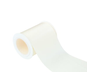 【送料無料】【IDECORRIBBONS】幅75mm 両面サテンリボン 長さ4.5m #810アイボリー