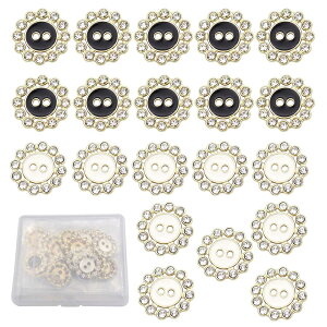 yzHymyily 20 lH_Cőꂽ̑{^ fB[XWPbgX[c{^ R[g̃{^CɎgpDIY TCY18 mmizCgubNj