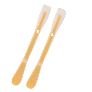 【送料無料】DEVENTORZ 両頭シリコン製詰めスプーン 食品グレードのジャムスクレーパー 45° 丸底スクレーパー 90° 直角スクレーパー 深めの質感 滑り止め 詰め物が落ちない 穴付きで収納簡単