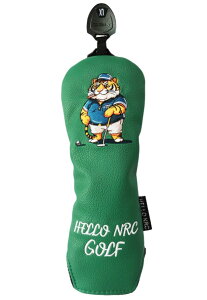 【送料無料】ゴルフヘッドカバー ドライバー DR 460cc 440cc ウッド FW用カバー ユーティリティ UT用カバー 虎 タイガー tiger (UT用1点)