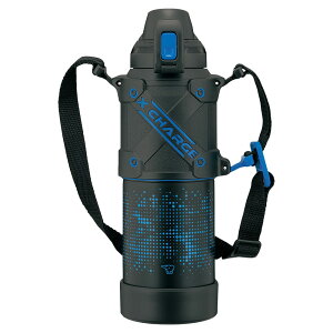 【送料無料】象印マホービン(ZOJIRUSHI) 水筒 シームレスせん スポーツタイプ 大容量 1.0L 直飲み ステンレスクールボトル ブルーブラック せんとパッキン一体化 お手入れ簡単 洗う点数2点のみ