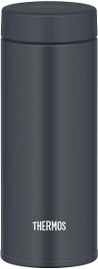 【送料無料】サーモス 水筒 真空断熱ケータイマグ 350ml ダークグレー パーツが少なく洗いやすい しっかり閉まるスクリュータイプ 水滴が垂れにくいパッキン形状 ステンレス ボトル JON-350 DG