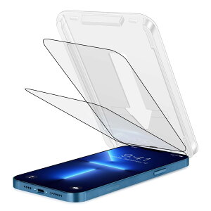 �y���������zBLOOPIC iPhone 13/13 Pro �����t�B���� (2��) 6.1�C���` HD �����t�B���� �C�A�h�~ �c�[���L�b�g�t�� iPhone 13 �X�N���[���ی� �C�A�[�����t�� �w��h�~ ���h�~ �ϖ��Ր� HD