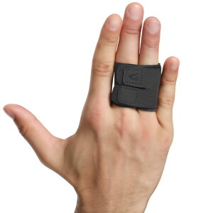 【送料無料】Copeflap 指サポーター 指プロテクター 指 関節 固定 装具 バネ指 バスケ 調整可能 (S, 2本指用)