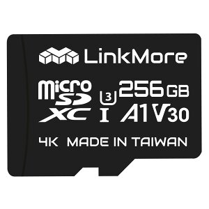 yzLinkMore 256GB MicroSDXCJ[h U3 / A1 / V30 / SDA_v^[t (Ǎő100MB/s)