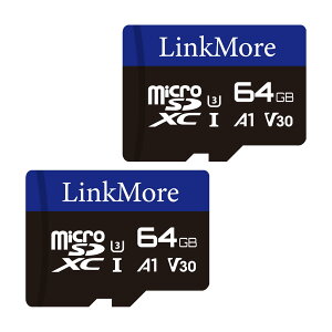 yzy2ZbgzLinkMore 64GB }CNSDJ[h Nintendo SwitchΉ/MicroSDXCJ[h / U3 / A1 / V30 / SDA_v^[t (Ǎő95MB/s)