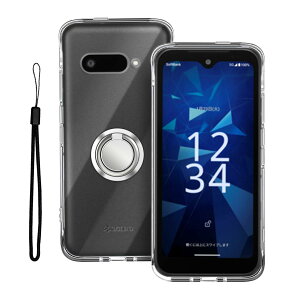 �y���������zKONXISA ���Z�� DIGNO SX4 KC-S305/SX4 Wi-Fi KC-S205/BX3/BX3 Plus/BX3 �J�������X �p �P�[�X �J�o�[ TPU �y���^ �����O�u���P�b�g �X�^���h�@�\ ���΂ݖh�~ �w��h�~ �ϋv�� �ϏՌ� �S�ʕی� ����