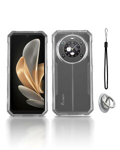 【送料無料】For FOSSiBOT F109 5G / F109S 5G 用 ケース カバー【KONXISA】軽薄型 TPU クリア スマホ ケース リングブラケット スタンド機能 バンパーカバー レンズ保護 耐久性 耐衝撃 全面保護カバー