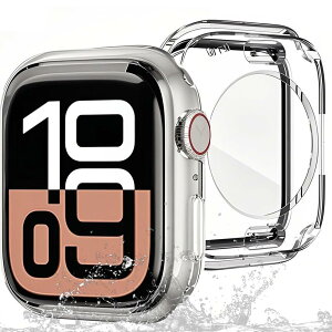 yz[2 in 1Sی] Apple Watch Jo[ Series 9/8/7 41mm Ή UIUIKA AbvEHb`p P[X 360°Sʖh ̌^ VfUC Apple Watch P[XΉ Sʕی ^ ȒP ϏՌ 