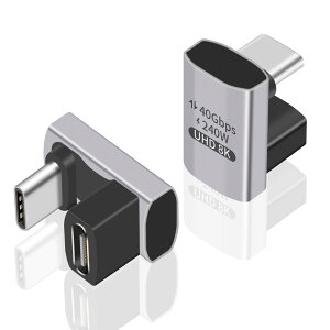 yzDuttek USB CϊA_v^U, USB-C ϊ A_v^A240W PD}[dU^ 40Gbps Thunderbolt T|[g8KrfI^CvCIXXA_v^[240Wd͋ΉAm[gp\RA^ubgA