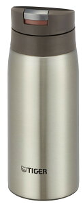 【送料無料】タイガー魔法瓶(TIGER) タイガー 水筒 350ml サハラ マグ ステンレスボトル ワンタッチ 軽量 クリアーステンレス MCX-A352XC
