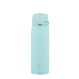 【送料無料】象印マホービン(ZOJIRUSHI) 水筒 シームレスせん 大容量 600ml ワンタッチ ステンレスマグ ミントブルー ふたとパッキンが一体化 お手入れ簡単 洗う点数3点のみ SM-VA60-AM