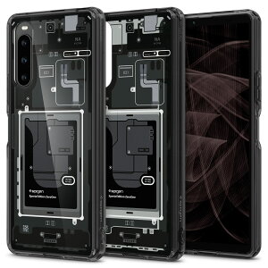 yzSpigen Xperia 10V P[X SOG11 / SO-52D NA TPU op[P[X 2d\ ČRMILKi擾 ϏՌ 菝h~ ΂ݖ CX[dΉ EgEnCubh ACS06203 ([E