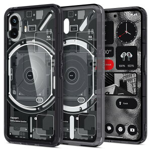yzSpigen Nothing Phone 2 P[X NA TPU op[P[X 2d\ ČRMILKi擾 ϏՌ 菝h~ ΂ݖ CX[dΉ EgEnCubh ACS06996 ([E)