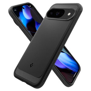 yzSpigen Pixel 9 / 9 Pro P[X TPU \tgP[X ČRMILKi擾 ϏՌ Ռz h~ Jی Qi[d CX[d MbhEA[}[ ACS07685 (}bgEubN)