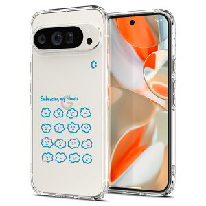 yzSpigen Pixel 9 / 9 Pro P[X TPU op[P[X 2d\  ČRMILKi擾 ϏՌ 菝h~ ΂ݖ CX[dΉ EgEnCubh ACS07893(NEfB[)