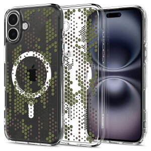 yzSpigen iPhone 16 P[X NA MagSafeΉ ϏՌ Xgbvz[ ϖh~ op[ ČRMILKi EgEnCubhE}OtBbg ACS08210 (fW^EJ)