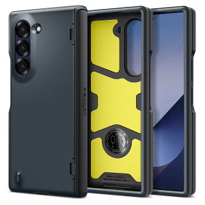 yzSpigen Galaxy Z Fold 6 P[X Sʕی tJo[ 3d\ ČRMILKi擾 ϏՌ CX[dΉ 5 XEA[}[Ev ACS08286 (^EX[g)