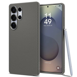 �y���������zSpigen Galaxy S25 Ultra �P�[�X �ϏՌ� ���^ �d��35g �X�g���b�v�z�[���t�� �ČRMIL�K�i�擾 �J�����ی� ���h�~�Ռ��z�� ���L�b�h�E�G�A�[ ACS08954 (�}�[�u���E�O���[)