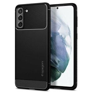 yzSpigen Galaxy S21 P[X [ SC-51B | SCG09 ] ČRMILKi ϏՌ TPU \tgJo[ Ռz h~ Jی Qi[d CX[d MbhEA[}[ ACS02421 (}bgEubN)
