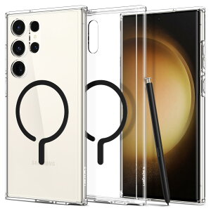 yzSpigen Galaxy S23 Ultra P[X magsafe }OZ[t [ SC-52D | SCG20 ] }Olbg  ςȂ 2d\ ČRMILKi擾 ϏՌ 菝h~ CX[dΉ EgEnCub
