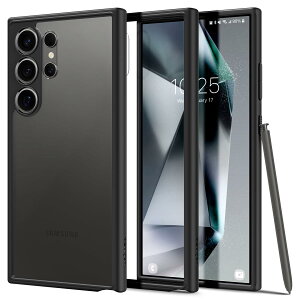 yzSpigen Galaxy S24 Ultra P[X NA SC-52E | SCG26 TPU op[P[X 2d\ ČRMILKi擾 ϏՌ 菝h~ ΂ݖ CX[dΉ EgEnCubh ACS07295 (}b