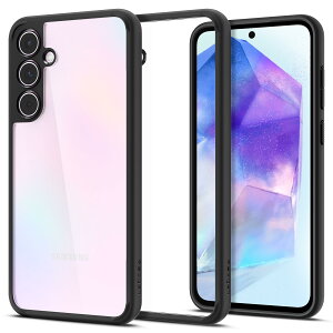 yzSpigen Galaxy A55 5G P[X NA TPU op[P[X 2d\ ČRMILKi擾 ϏՌ 菝h~ ΂ݖ CX[dΉ EgEnCubh ACS07529 (}bgEubN