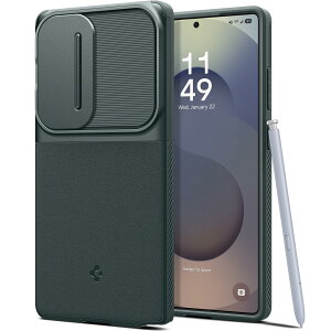 �y���������zSpigen Galaxy S25 Ultra �P�[�X �J�����J�o�[ �����Y�ی� �}�b�g �ϏՌ� �ČRMIL�K�i �I�v�e�B�b�N�E�A�[�}�[ ACS08969 (�A�r�X�E�O���[��)