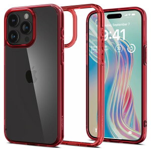 【送料無料】Spigen 【創業18年の技術力】 iPhone 15 Pro ケース クリア TPU バンパーケース 2重構造 米軍MIL規格取得 耐衝撃 すり傷防止 黄ばみ無し ワイヤレス充電対応 ウルトラ・ハイブリッド ACS0