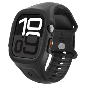 yzSpigen Apple Watch 10 ̌^oh 46mm Loh X|[c AEghA ʋC AbvEHb`poh LbhEGA[Ev ACS09317 (}bgubN)