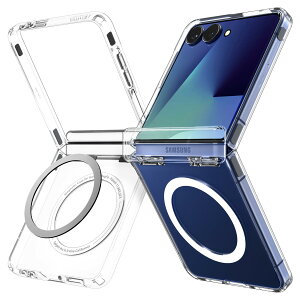 yzSpigen yn18N̋ZṕzGalaxy Z Flip7 P[X NA qWی MagFitΉ ϏՌ ČRMILKi  EgnCubhEvE}OtBbg ACS09559 (NAEzCgj