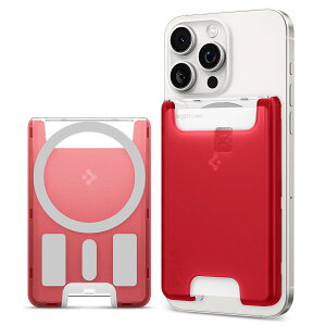 yz[Spigen] MagSafeΉJ[hP[X 3J[h[ iMacfUC }Olbg iPhone 16/15/14/13/12V[YΉ }Olbg X}z J[hP[X ʌn ICJ[h NVbNEC1 AFA07399 (