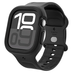yz[Spigen] Apple Watch 10 46mm Ή oh xg ys͂ߍރobNtz ȒPȒp ی ϏՌ AbvEHb` oh H[gEv ACS09391 (}bgubN)