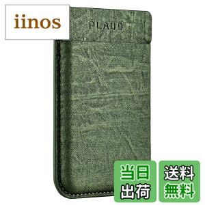 �y���������zPLAUD NOTE �{�C�X���R�[�_�[ ��p�P�[�X MagSafe�Ή� �g�тɎ��t���\ ���[/�ی�p �ʘb�^���ɕ֗� �y��/���^ �v�� (�_�[�N�O���[��)