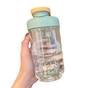 【送料無料】【医療器具にも使用の樹脂製】MYEEDA プロテインシェイカー 750ml ブレンダーボトル トライタン ウォーターボトル blender bottle 手を入れて洗える水筒 目盛り付き シェイカー 可愛