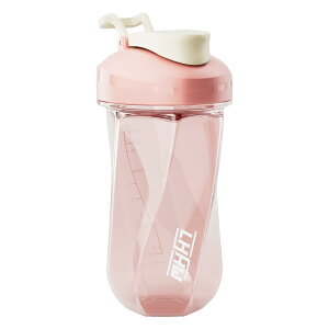 【送料無料】ロハンウェイ(LHHW)プロテインシェイカー、食洗機対応、BPAフリー 、トライタンを使用する、プロテインシェイクを作る500ml、MAX600ml(ピンク)-Gravity Vortex Shaker Bottle