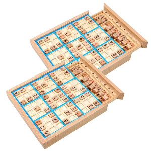 【送料無料】Archnote ナンプレ ボードゲーム 木製 数独 ナンプレボード 数字 パズル 脳トレ 小学生 高齢者 知育玩具 2個セット