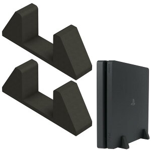 【送料無料】AllBright 縦置きスタンド フットスタンド 縦置き 傷付き 倒防止 設置 排熱 PS4Slim用 Slimスタンド