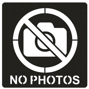 【送料無料】AllBright ピクトグラム シート ステッカー ピクトサイン ルームサイン ドアサイン マーク 施設 (撮影禁止)