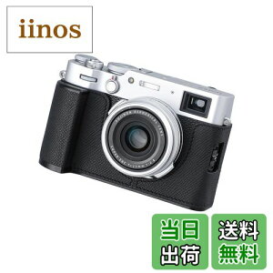 yzSIUTATDSH Jn[tP[X Kp Fuji X100VI re[W^{vCX^gJیP[X X^CbV |[^u ϏՌ (ubN)