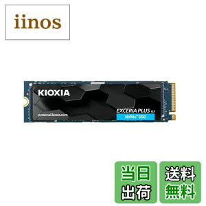 yzLINVA KIOXIA  SSD 1TB NVMe M.2 Type 2280 PCIe Gen 4.0×4 (őǍ: 5,000MB/s) YBiCS FLASH TLC K㗝X5N EXCERIA PLUS G3 SSD-CK1.0N4PLG3NyK㗝Xiz