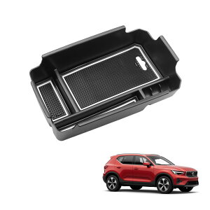 �y���������zHUAHAO Volvo XC40 Volvo �{���{ XC40 ��p �R���\�[���{�b�N�X �Z���^�[�R���\�[�� �R���\�[���g���C �A�N�Z�T���[ �������� ABS�f�� �[�dUSB�@�\ �K�^�K�^���Ȃ� �����p�[�c �J�X�^���p