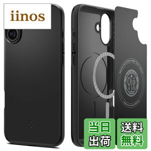 yzSpigen yn18N̋ZṕziPhone 16 P[X MagSafeΉ ϏՌ ^ y }bg ČRMILKi VEtBbgE}OtBbg ACS08186 (ubN)