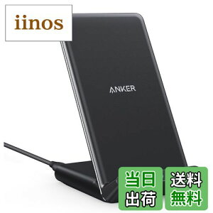 yzAnker PowerWave 10 Stand CX[d QiF iPhone 16V[Y / 15V[Y / 14V[Y Galaxy eΉ ő10Wo (ubN)
