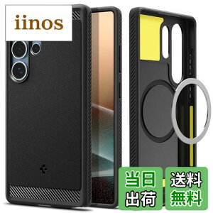 yzSpigen Galaxy S25 Ultra P[X MagfitΉ ϏՌ TPU \tg }bg ČRMILKi MbhEA[}[E}OtBbg ACS08951 (}bgEubN)