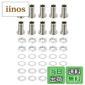 �y���������zPATIKIL M8x15mm ���E���h�w�b�h ����l�W�{���g 4��ރZ�b�g 40���� �X���[�z�[���{���g �V�����f���A�t�@�X�i�[ �Z�p�i�b�g �K�X�P�b�g�t��